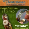 Shop All*AVES: Rubber Texture Clay Stamps Strata - Miniature Marvels: Airplane Models & Painted Dice