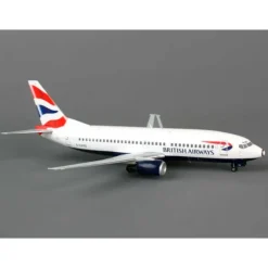 Airplane Model*Aviation200 AV2733009 1:200 British Airways Boeing 737-3Q8 - Miniature Marvels: Airplane Models & Painted Dice