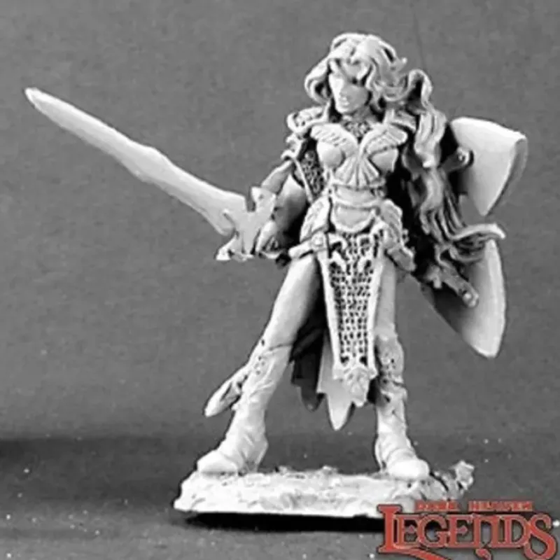 Miniature<Aviriel Tellerion, Elf Paladin: Dark Heaven Legends RPR 03072 - Miniature Marvels: Airplane Models & Painted Dice