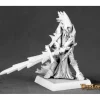 Miniature<Avrix Dirthe, Dark Elf Champion: Warlord RPR 14594 - Miniature Marvels: Airplane Models & Painted Dice