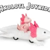 Egpull<Axolotl Joyride: Cute Pink Pull Back Car Racing Child Toy - Archie McPhee - Miniature Marvels: Airplane Models & Painted Dice