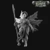 Miniature<Axumite Federation Seraph - Miniature Marvels: Airplane Models & Painted Dice