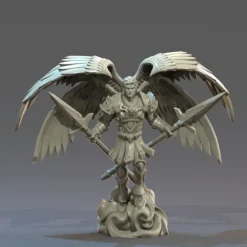 Miniature<Azazel - Miniature Marvels: Airplane Models & Painted Dice