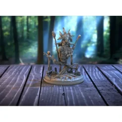 Miniature<Baba Yaga - Miniature Marvels: Airplane Models & Painted Dice