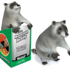 Egpull<BABY RACOON Buddy Figure - Your New Hang Out Office Friend Toy - Archie McPhee - Miniature Marvels: Airplane Models & Painted Dice