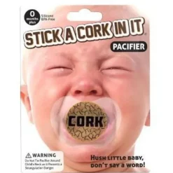 Egpull<Baby Silicone Pacifier - Stick a cork in it - FUNNY! - Big Mouth Toys - Miniature Marvels: Airplane Models & Painted Dice