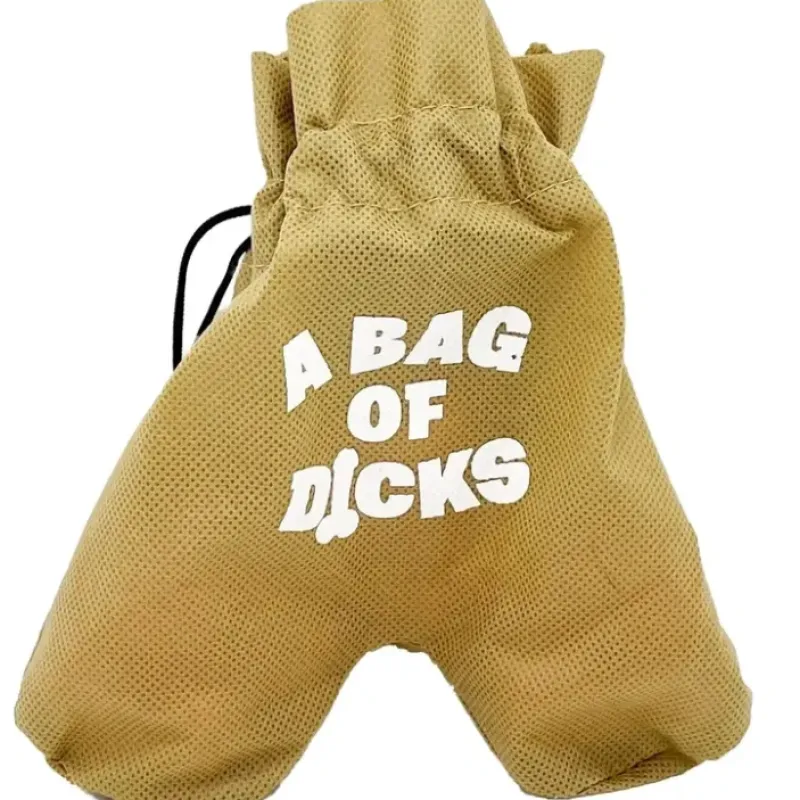 Egpull<BAG of DICKS - Funny Ball Sack Novelty Joke Gag Bachelorette Party Gift Stuffer - Miniature Marvels: Airplane Models & Painted Dice