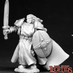 Miniature<Balthazar Ironfaith, Cleric: Dark Heaven Legends RPR 03302 - Miniature Marvels: Airplane Models & Painted Dice