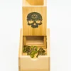 Shop All*Bamboo Folding Dice Tower with Skull - Miniature Marvels: Airplane Models & Painted Dice