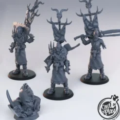 Miniature<Bandit Captains - Miniature Marvels: Airplane Models & Painted Dice