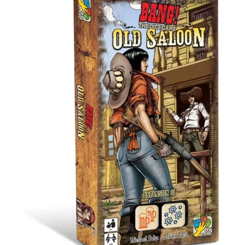 Shop All*BANG! The Dice Game, Old Saloon Expansion: dV Giochi DVG 9112 - Miniature Marvels: Airplane Models & Painted Dice