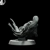 Miniature<Banshee Flying - Miniature Marvels: Airplane Models & Painted Dice