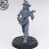 Miniature<Bard - Miniature Marvels: Airplane Models & Painted Dice