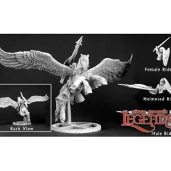 Miniature<Barros & Tempest, Paladin on Peguasus: Dark Heaven Legends RPR 03096 - Miniature Marvels: Airplane Models & Painted Dice