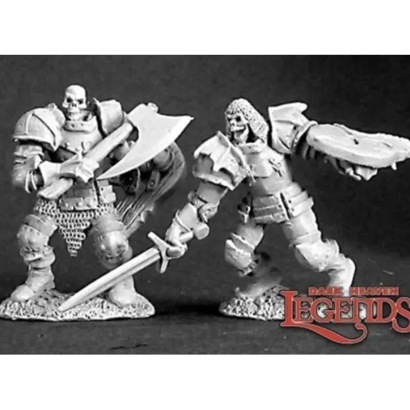 Miniature<Barrow Wardens (2): Dark Heaven Legends RPR 03220 - Miniature Marvels: Airplane Models & Painted Dice