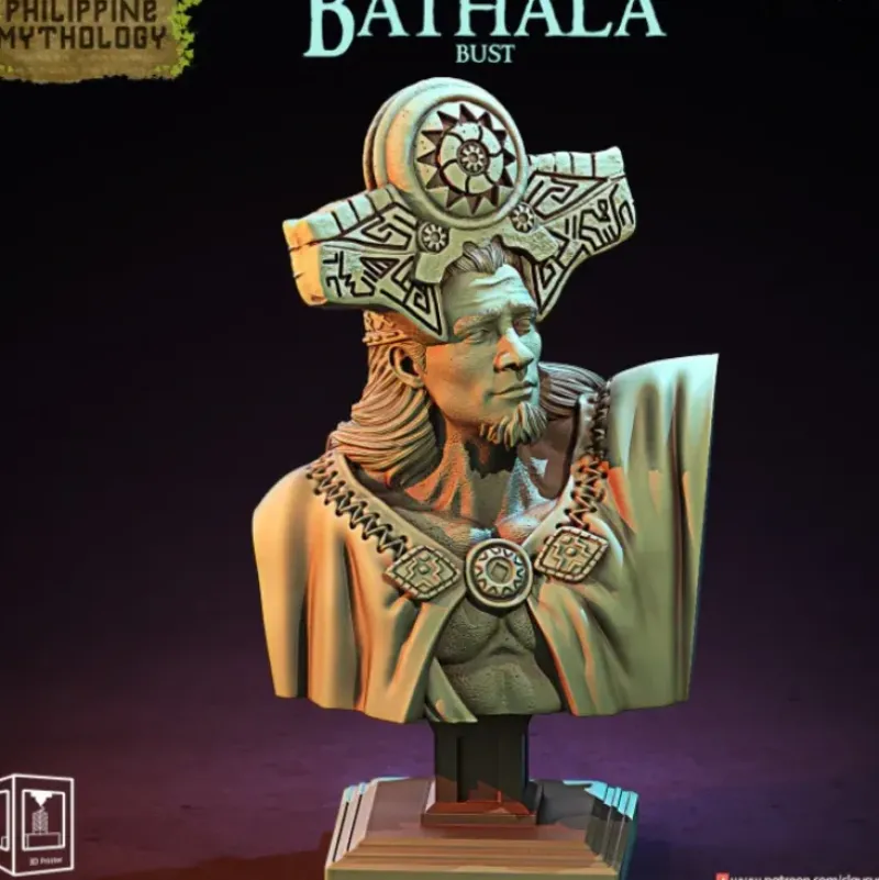 Shop All*Bathala Bust - Miniature Marvels: Airplane Models & Painted Dice