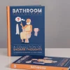 Egpull<Bathroom Philosophy Hardcover Book - Toilet Potty Thinkers - Funny Gag Joke Gift - Miniature Marvels: Airplane Models & Painted Dice