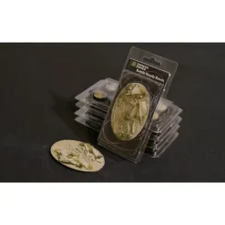Shop All*Battle Ready Bases - Arid Steppe: Oval 105mm (x1) LTG GSG-GGB-ASO105 - Miniature Marvels: Airplane Models & Painted Dice