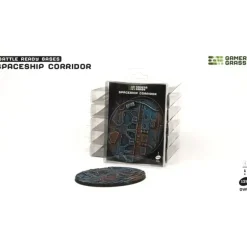 Shop All*Battle Ready Bases - Spaceship Corridor: Oval 120mm (x1) LTG GSG-GGB-SPO120 - Miniature Marvels: Airplane Models & Painted Dice