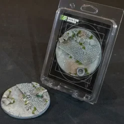 Shop All*Battle Ready Bases - Urban Warfare: Round 100mm (x1) LTG GSG-GGB-UWR100 - Miniature Marvels: Airplane Models & Painted Dice