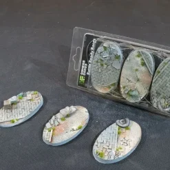 Shop All*Battle Ready Bases - Urban Warfare: Oval 75mm (x3) LTG GSG-GGB-UWO75 - Miniature Marvels: Airplane Models & Painted Dice