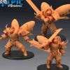 Miniature*Beetle Knights - Miniature Marvels: Airplane Models & Painted Dice