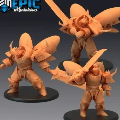 Miniature*Beetle Knights - Miniature Marvels: Airplane Models & Painted Dice