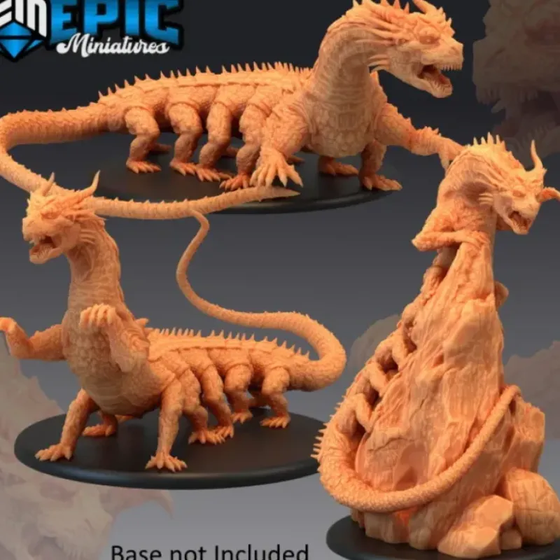 Miniature<Behir - Miniature Marvels: Airplane Models & Painted Dice