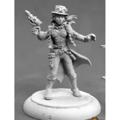 Miniature<Belle, Steampunk Heroine: Chronoscope RPR 50280 - Miniature Marvels: Airplane Models & Painted Dice