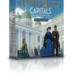Board Game<Between Two Cities: Capitals Expansion STM 505 - Miniature Marvels: Airplane Models & Painted Dice