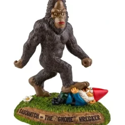 Egpull<BigMouth Inc. The BigFoot Sasquatch Gnome Wrecker - Garden Statue Sculpture - Miniature Marvels: Airplane Models & Painted Dice