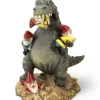 Egpull<BigMouth Inc. The Great Massacre Garden Gnome T-Rex - Outdoor Statue Sculpture - Miniature Marvels: Airplane Models & Painted Dice