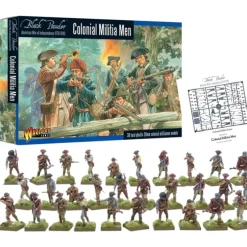 Shop All*Black Powder - American War of Independence: Colonial Militia Men - Miniature Marvels: Airplane Models & Painted Dice
