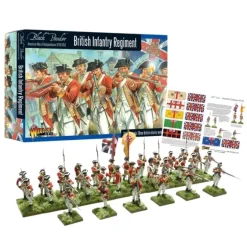 Shop All*Black Powder - American War of Independence: British Infantry Regiment - Miniature Marvels: Airplane Models & Painted Dice