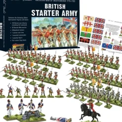 Shop All*Black Powder - American War of Independence: British Army Starter Set - Miniature Marvels: Airplane Models & Painted Dice