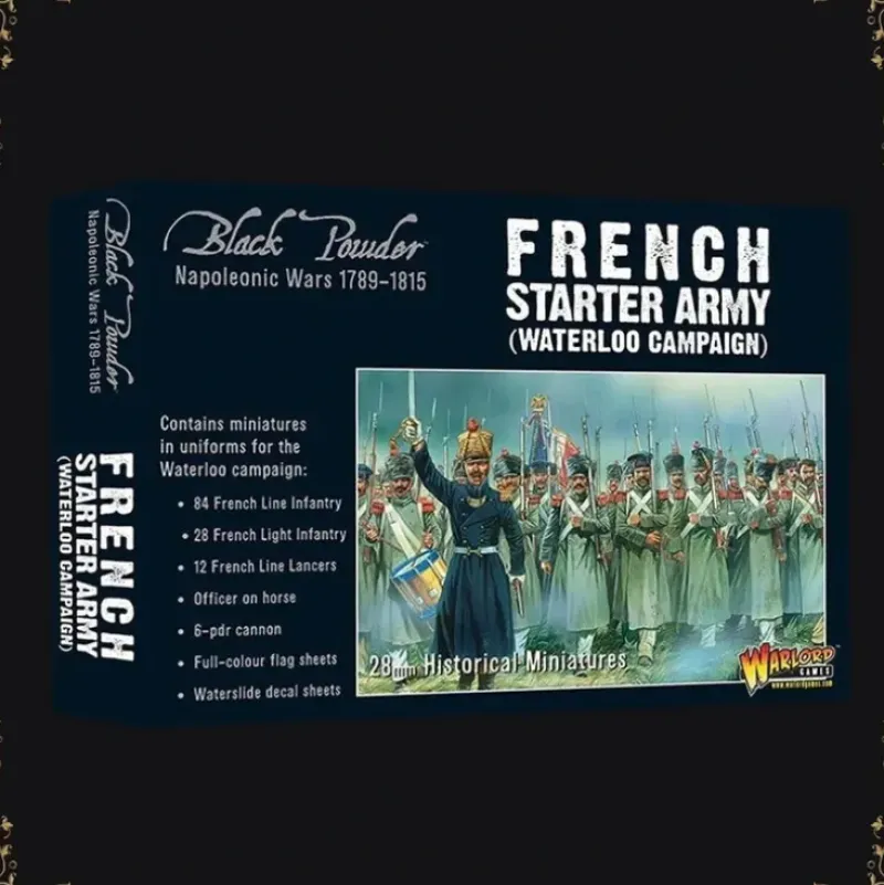 Shop All*Black Powder - Napoleonic French: French Starter Army (Waterloo Campaign) - Miniature Marvels: Airplane Models & Painted Dice