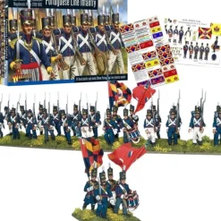 Shop All*Black Powder - Napoleonic Portuguese: Portuguese Line Infantry - Miniature Marvels: Airplane Models & Painted Dice