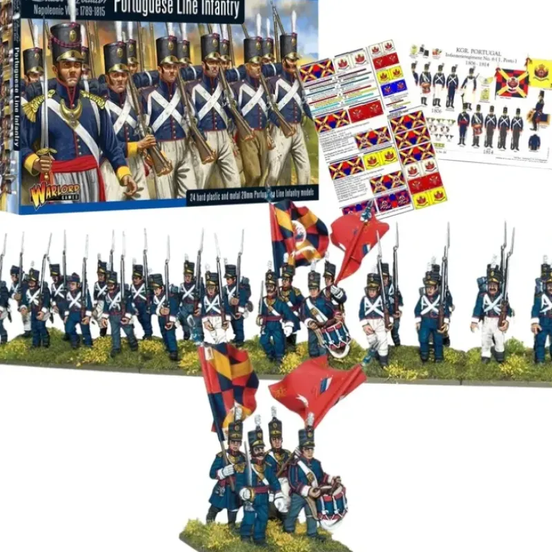 Shop All*Black Powder - Napoleonic Portuguese: Portuguese Line Infantry - Miniature Marvels: Airplane Models & Painted Dice