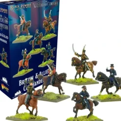 Shop All*Black Powder Epic Battles - Waterloo: British and Allied Commanders - Miniature Marvels: Airplane Models & Painted Dice