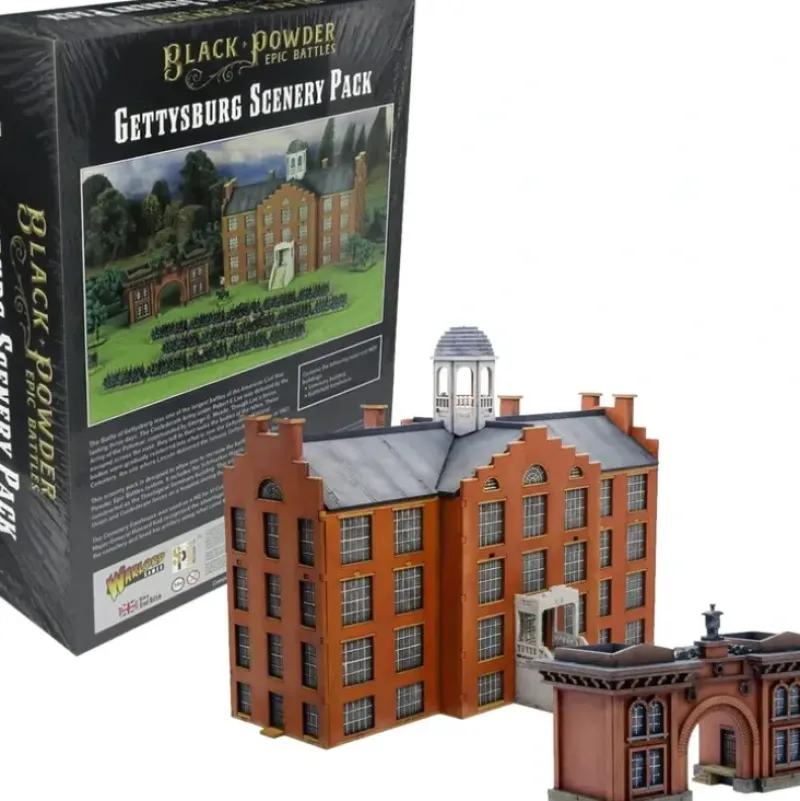 Shop All*Black Powder Epic Battles - American Civil War: Gettysburg Scenery - Miniature Marvels: Airplane Models & Painted Dice