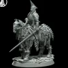 Miniature<Black Rider - Miniature Marvels: Airplane Models & Painted Dice