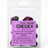 Dice<Black-Purple / Gold: Gemini d10 Dice Set (10's) CHX 26240 - Miniature Marvels: Airplane Models & Painted Dice