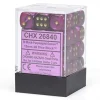 Dice<Black-Purple / Gold: Gemini 36d6 12mm Dice Block CHX 26840 - Miniature Marvels: Airplane Models & Painted Dice