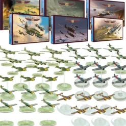 Shop All*Blood Red Skies - Luftwaffe Bundle - Miniature Marvels: Airplane Models & Painted Dice