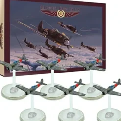Shop All*Blood Red Skies - Luftwaffe: Fw 190 Squadron - Miniature Marvels: Airplane Models & Painted Dice