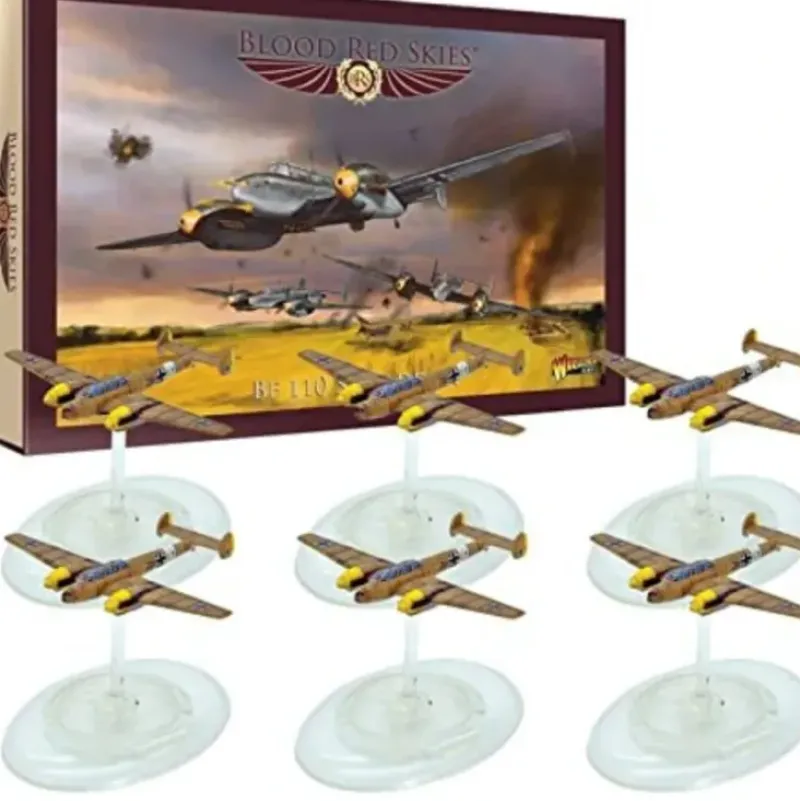 Shop All*Blood Red Skies - Luftwaffe: Bf 110 Squadron - Miniature Marvels: Airplane Models & Painted Dice