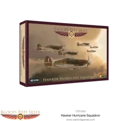 Shop All*Blood Red Skies - Royal Air Force: Hawker Hurricane Squadron - Miniature Marvels: Airplane Models & Painted Dice