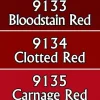 Paint<Bloodthirsty Reds: MSP Triads RPR 09745 - Miniature Marvels: Airplane Models & Painted Dice