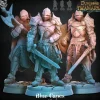 Miniature<Blue Capes - Miniature Marvels: Airplane Models & Painted Dice