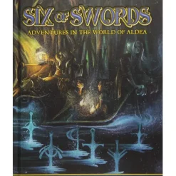 Role-playing Game<Blue Rose: Six of Swords - Adventures in the World of Aldea GRR 6503 - Miniature Marvels: Airplane Models & Painted Dice
